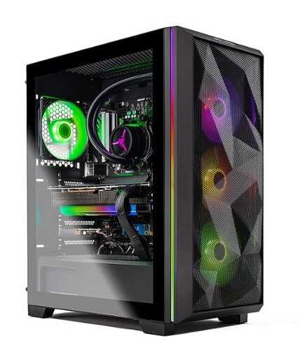 Rent to own Skytech Gaming - Chronos Gaming Desktop – AMD Ryzen 7 7700X – 32GB DDR5 5200 Memory – NVIDIA RTX 3070 Ti – 1TB NVMe SSD - Black