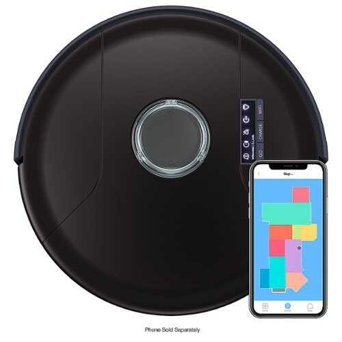 Rent to own bObsweep - PetHair SLAM Wi-Fi Connected Robot Vacuum (no mop) - Midnight
