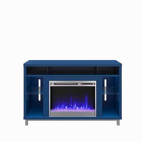 Rent to own Ameriwood Home - Lumina Fireplace TV Stand for TVs up to 48" - Navy