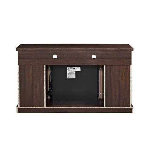 Rent to own Ameriwood Home - Barrow Creek Electric Fireplace TV Stand - Espresso