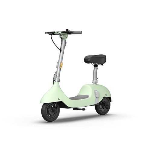 Rent to own OKAI - EA10 Pro Electric Scooter with Foldable Seat  w/ 35 Miles Operating Range & 15.5 mph Max Speed - Green