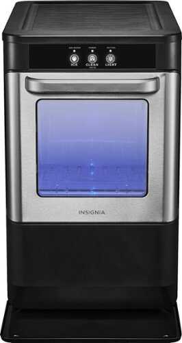 Rent to own Insignia™ - Portable Nugget Icemaker with Auto Shut-Off - Stainless steel