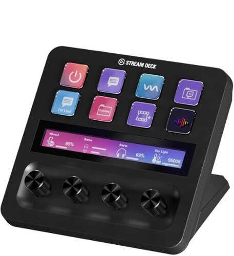 Rent to own Elgato - Stream Deck + Full-size Wired USB Keypad with - Black