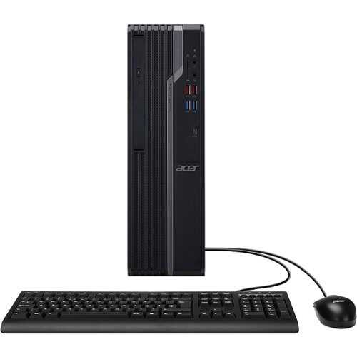 Rent to own Acer - Veriton X4680G Desktop - Intel i5-11400 - 16 GB Memory - 512 GB SSD - Black