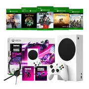 Rent to own Microsoft Xbox Series S Fortnite and Rocket League Midnight Drive Pack Bundle with Additional 5 GamesMytrix Chat Headset