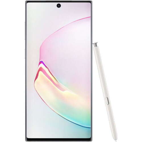 Rent to own USED: Samsung Galaxy Note 10, Fully Unlocked | 256GB, White, 6.3 in