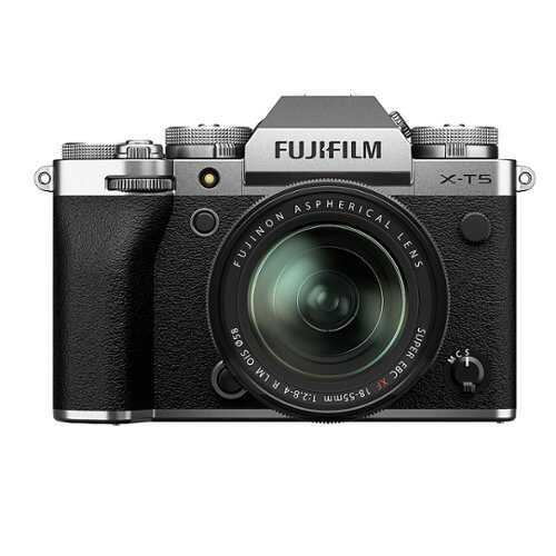 Rent to own FUJIFILM X-T5 Mirrorless Camera Body, Silver with FUJINON XF18-55mmF2.8-4 R LM OIS Lens Kit