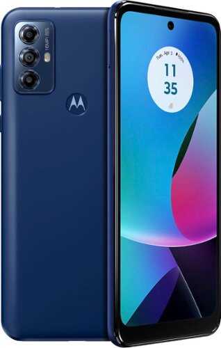 Rent to own Motorola - Moto G Play 2023 32GB (Unlocked) - Navy Blue