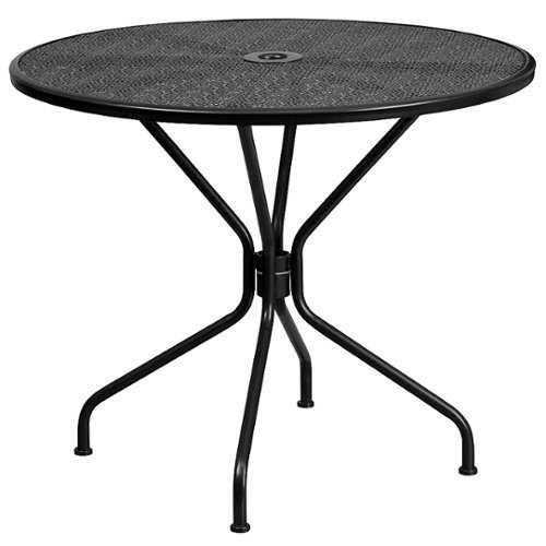Rent To Own - Flash Furniture - Oia Contemporary Patio Table - Black