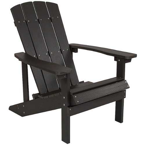 Rent To Own - Flash Furniture - Charlestown Adirondack Chair - Slate Gray