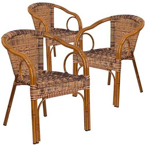 Rent to own Flash Furniture - Lila Patio Chair (set of 3)