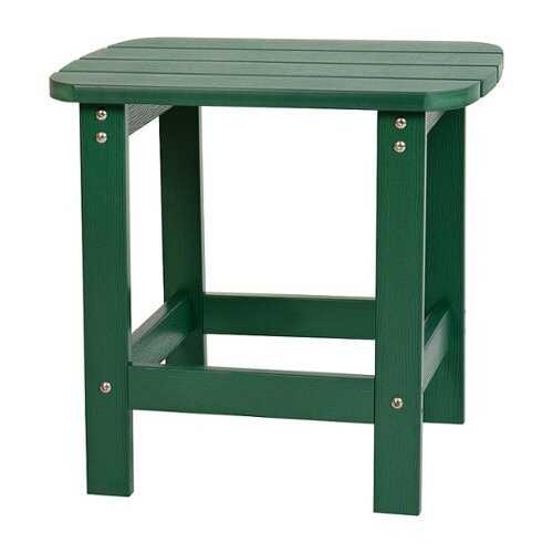 Rent To Own - Flash Furniture - Charlestown Classic Adirondack Side Table - Green