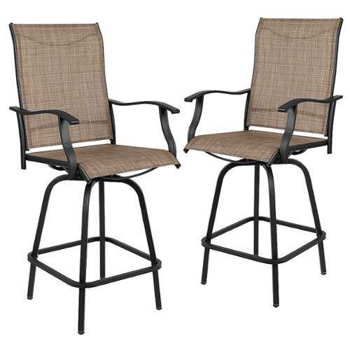 Rent To Own - Flash Furniture - Valerie Patio Chair Set - Brown