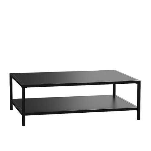 Payment Plans Available - Flash Furniture - Brock Contemporary Patio Coffee Table - Black