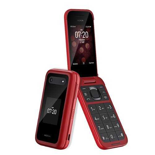 Rent to own Nokia - 2780 Flip Phone (Unlocked) - Red