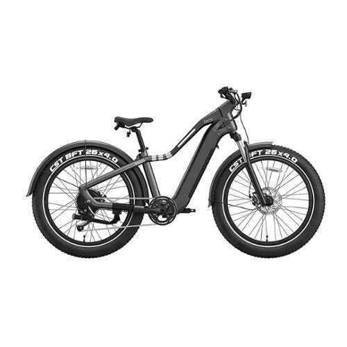 Rent to own OKAI - Ranger Electric Bike w/ 45 Miles Max Operating Range and 28 mph Max Speed - Midnight Black