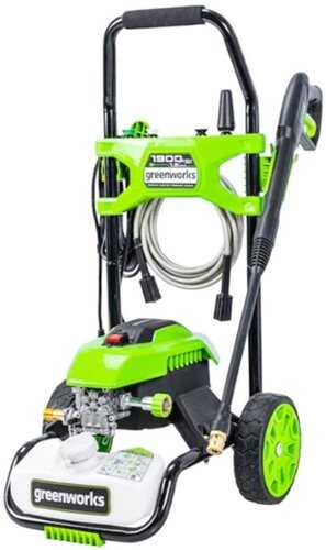 Rent to own Greenworks - 1900 PSI Pressure Washer (1.2 GPM) - Green