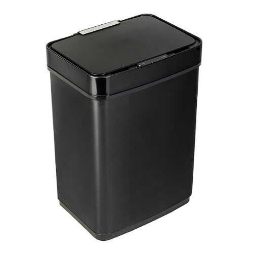 Rent to own Honey-Can-Do - 50 Liter Stainless Steel Sensor Trash Can - Black
