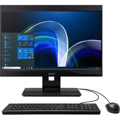 Rent to own Acer - Veriton Z4680G 21.5" All-In-One - Intel Core i7 - 16 GB Memory - 512 GB SSD - Black