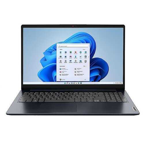 Rent to own Lenovo - IdeaPad 1i 15.6" Refurbished Laptop - Intel Pentium Silver N6000 with 4GB Memory and 128GB eMMC - Blue