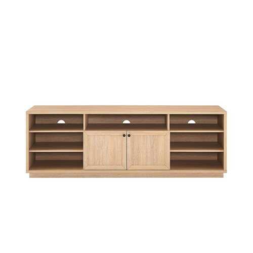 Walker Edison Transitional Open and ClosedStorage Media Console for