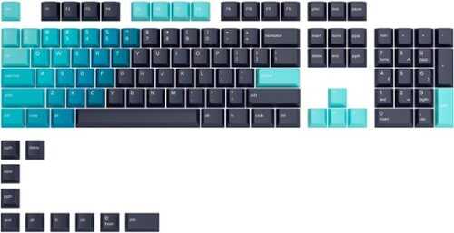 Rent to own Glorious - GPBT Dye Sublimated Keycaps 114 Keycap Set for 100% 85% 80% TKL 60% Compact 75% Mechanical Keyboards - Ice
