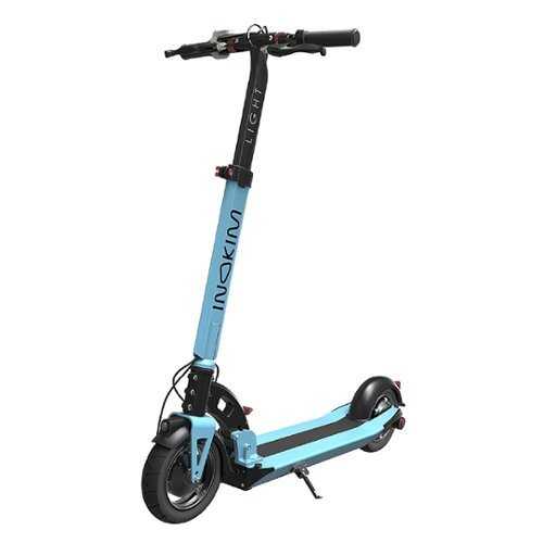 Rent to own INOKIM - Light2  Max Scooter w/30 miles Max Operating Range & 21 mph Max Speed - Blue