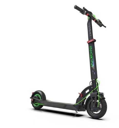 Rent to own INOKIM - Light2  Max Scooter w/30 miles Max Operating Range & 21 mph Max Speed - Black