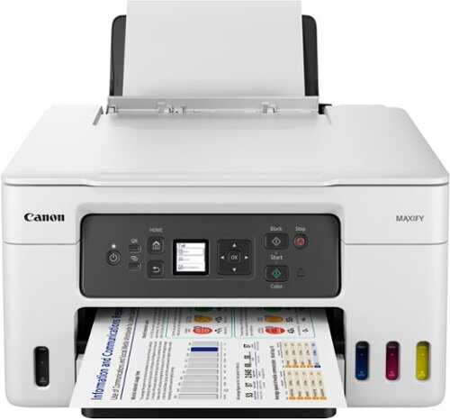 Rent to own Canon - MAXIFY MegaTank GX3020 Wireless All-In-One Inkjet Printer - White