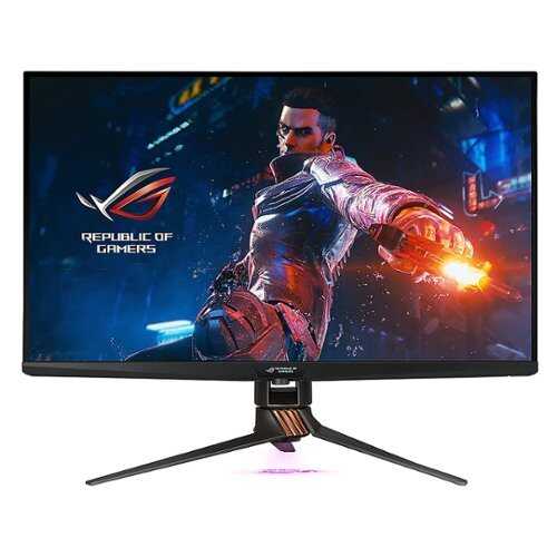 Rent to own ASUS - ROG Swift PG32UQX 32" IPS LCD 4K HDR G-Sync Ultimate Gaming Monitor with HDR10 (HDMI, DisplayPort, USB) - Black