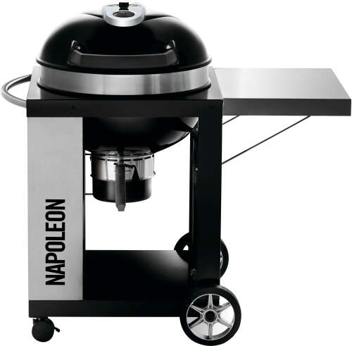 Rent to own Napoleon - 22" PRO Charcoal Kettle Grill with Cart - Black