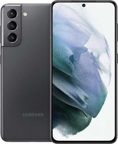 Rent to own Samsung - Pre-Owned Galaxy S21 5G 128GB (Unlocked) - Phantom Gray