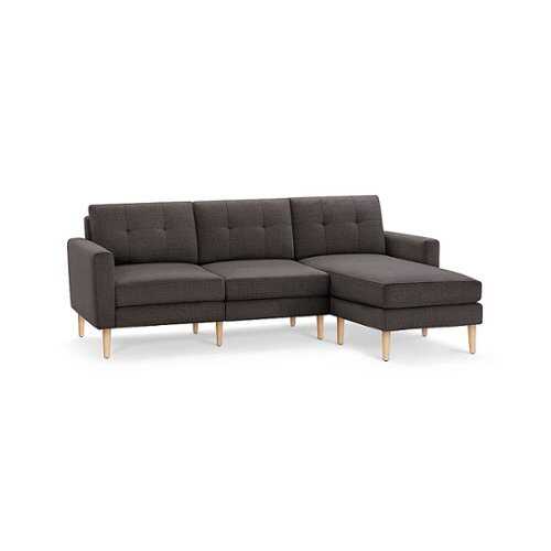 Rent to own Burrow - Mid-Century Nomad Sofa Sectional - Charcoal