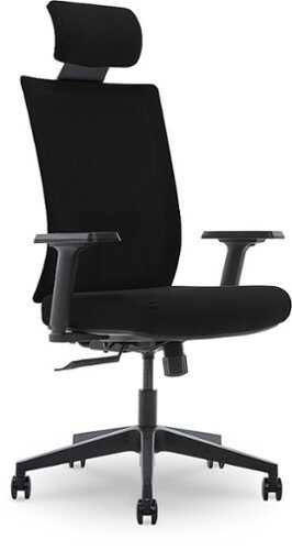 Rent to own La-Z-Boy - Ergonomic Executive Mesh Office Chair with Adjustable Headrest and Lumbar Support - Black