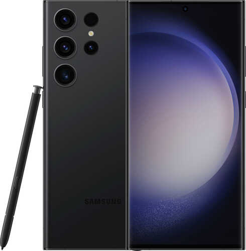 Rent To Own - Samsung - Galaxy S23 Ultra 256GB (Unlocked) - Phantom Black