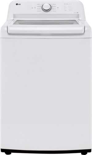 Rent To Own - LG - 4.1 Cu. Ft. Smart Top Load Washer with SlamProof Glass Lid - White