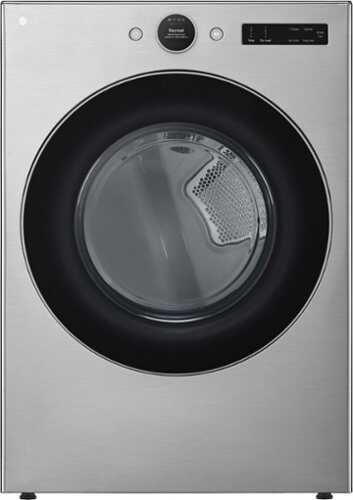 Rent to own LG - 7.4 Cu. Ft. Smart Electric Dryer with TurboSteam - Graphite Steel
