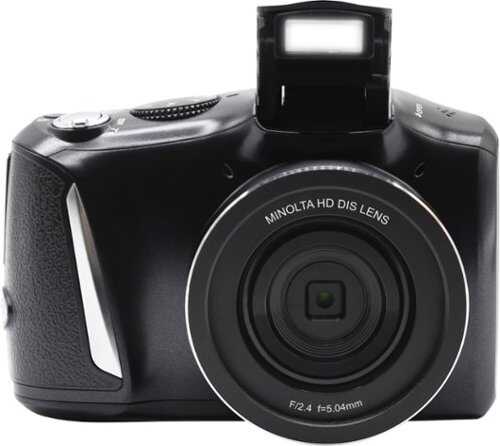Rent to own Konica Minolta - MINOLTA® MND50 48 MP 4K UHD Digital Camera (Black) - Black