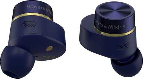 Rent to own Bowers & Wilkins - Pi7 S2 True Wireless Earphones with ANC, Dual Hybrid Drivers, Qualcomm aptX Technology, Compatible with Android/iOS - Midnight Blue