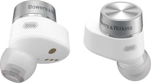 Rent to own Bowers & Wilkins - Pi7 S2 True Wireless Earphones with ANC, Dual Hybrid Drivers, Qualcomm aptX Technology, Compatible with Android/iOS - Canvas White