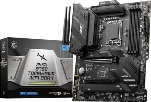 Rent to own MSI - MAG B760 TOMAHAWK WIFI DDR4 (Socket LGA 1700) USB 3.2 Intel Motherboard - Black