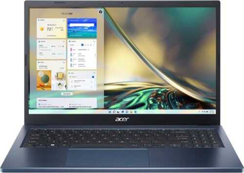Acer - Aspire 3 A315-24PT-R90Z 15.6” Full HD Touch Laptop - AMD Ryzen 5 7520U - 8GB Memory - 512GB SSD - Steam Blue - Steam Blue