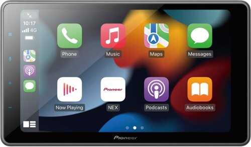 Rent to own Pioneer - 9" - Android Auto™, Apple CarPlay®, Bluetooth® - Multimedia Digital Media Receiver - Black