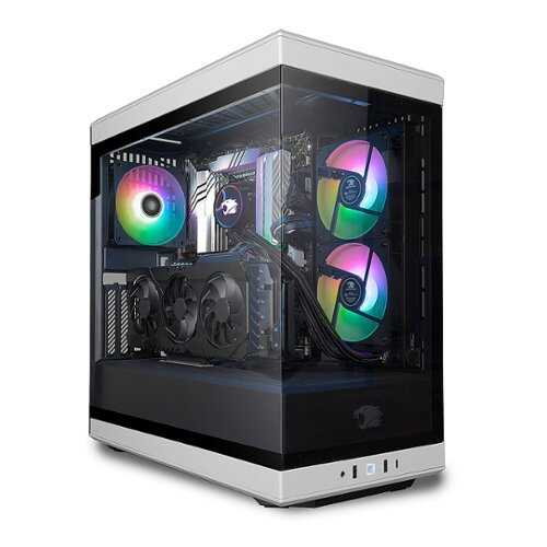 iBUYPOWER - Y40 313A Gaming Desktop Computer – AMD Ryzen™ 9 7900X – 32GB DDR5 3200 Memory – RTX 4070Ti 12GB – 1TB NVMe 1TB HDD - White