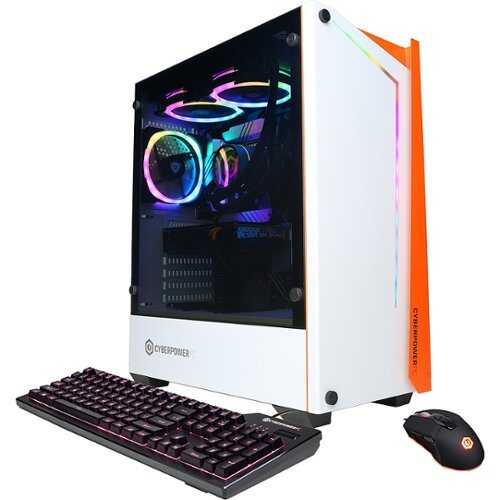 CyberPowerPC - Gamer Supreme Gaming Desktop - Intel Core i9-13900KF - 16GB Memory - NVIDIA GeForce RTX 4070 Ti - 2TB SSD - White