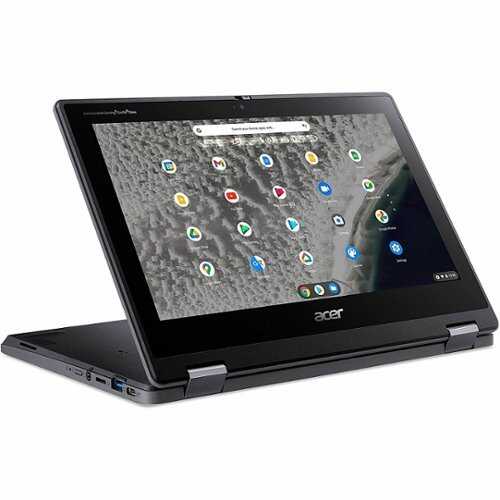 Rent to own Acer - Chromebook Spin 511 R753T 2-in-1 11.6" Touch Screen Laptop - Intel Celeron with 4GB Memory - 32 GB eMMC - Shale Black