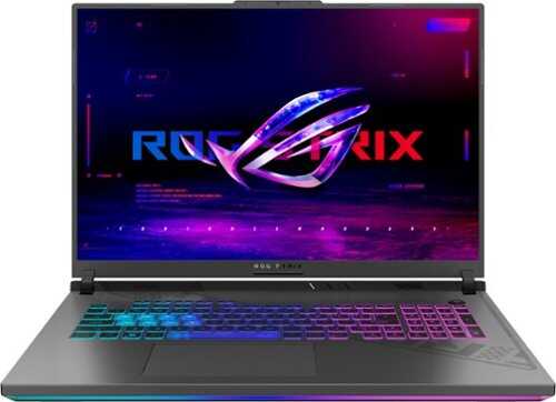 ASUS - ROG Strix 18" Gaming Laptop - Intel Core i9-13980HX - 16GB DDR5 Memory - NVIDIA GeForce RTX 4080 V12G Graphics - 1TB SSD - Eclipse Gray