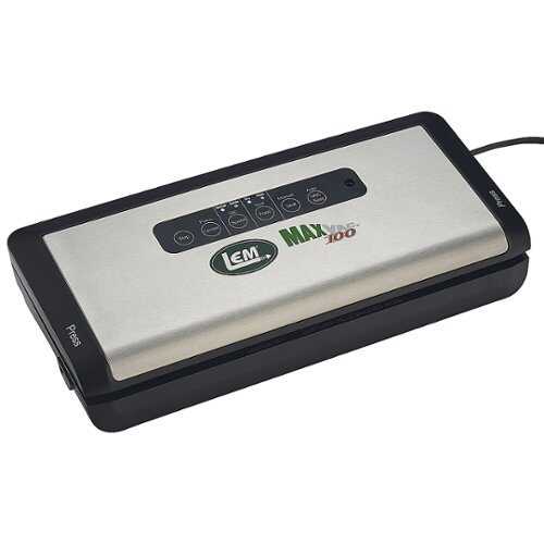 Rent To Own - LEM Product - MaxVac 100 Vacuum Sealer - Aluminum