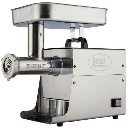 Rent to own LEM Product - #8 Big Bite Meat Grinder - 0.5 HP - Stainless