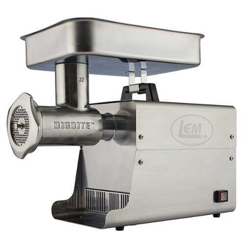 Rent to own LEM Product - #32 Big Bite Meat Grinder - 1.5 HP - Stainless
